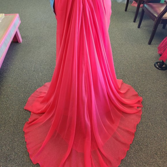 Mori Lee 97023 Pink Size 0 Prom/Evening Formal - Picture 7 of 7